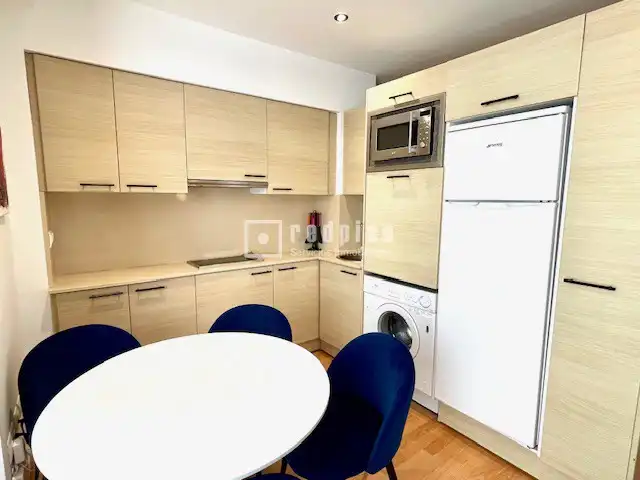 Kitchen of Flat for rent in Castellón de la Plana / Castelló de la Plana  with Air Conditioner and Furnished