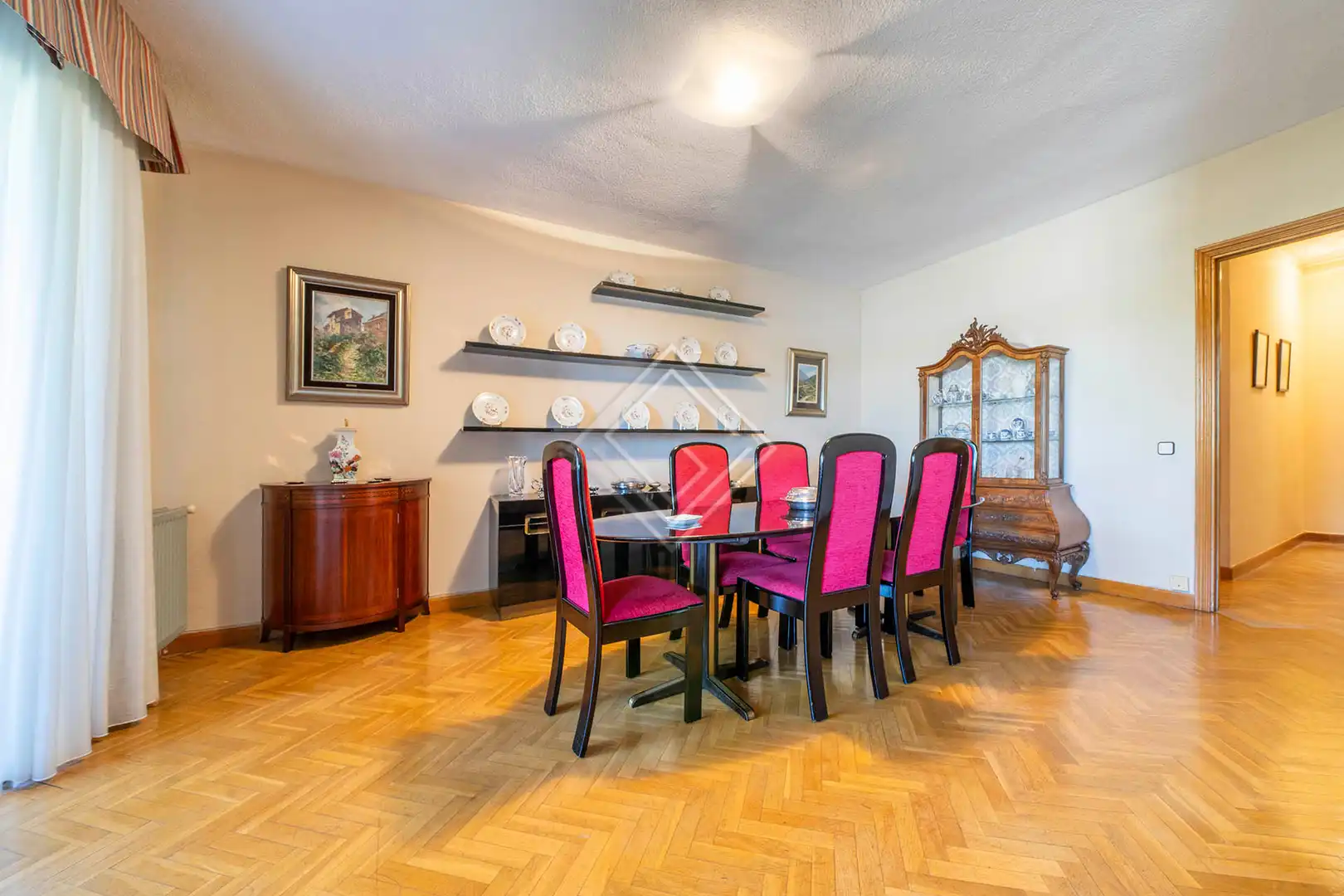 Comedor de Piso en venta en Madrid con Jardín privado, Terraza y Piscina comunitaria