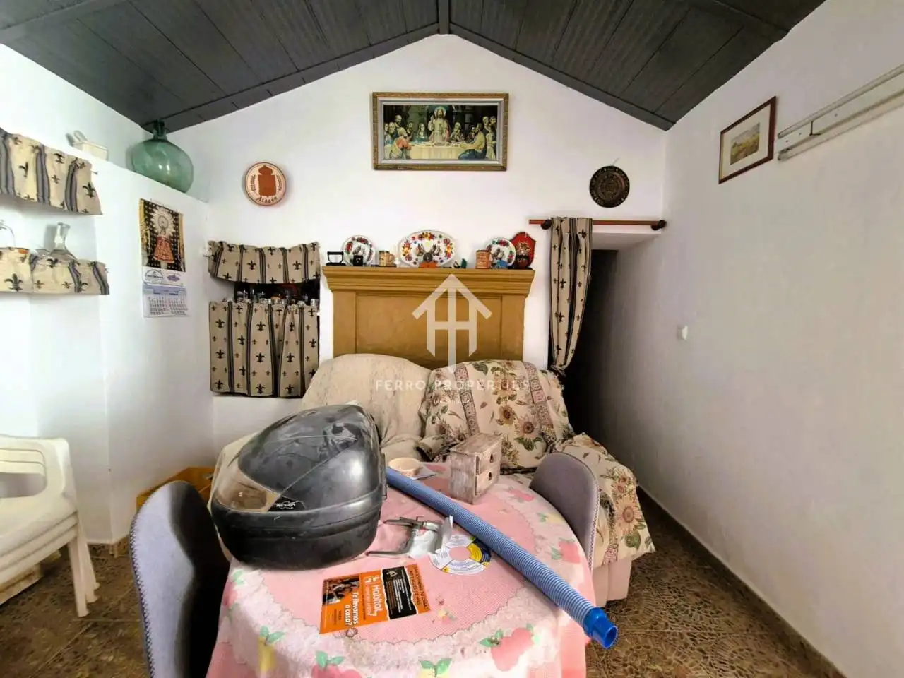 Sala d'estar de Casa o xalet en venda en Loja amb Terrassa, Piscina i Moblat