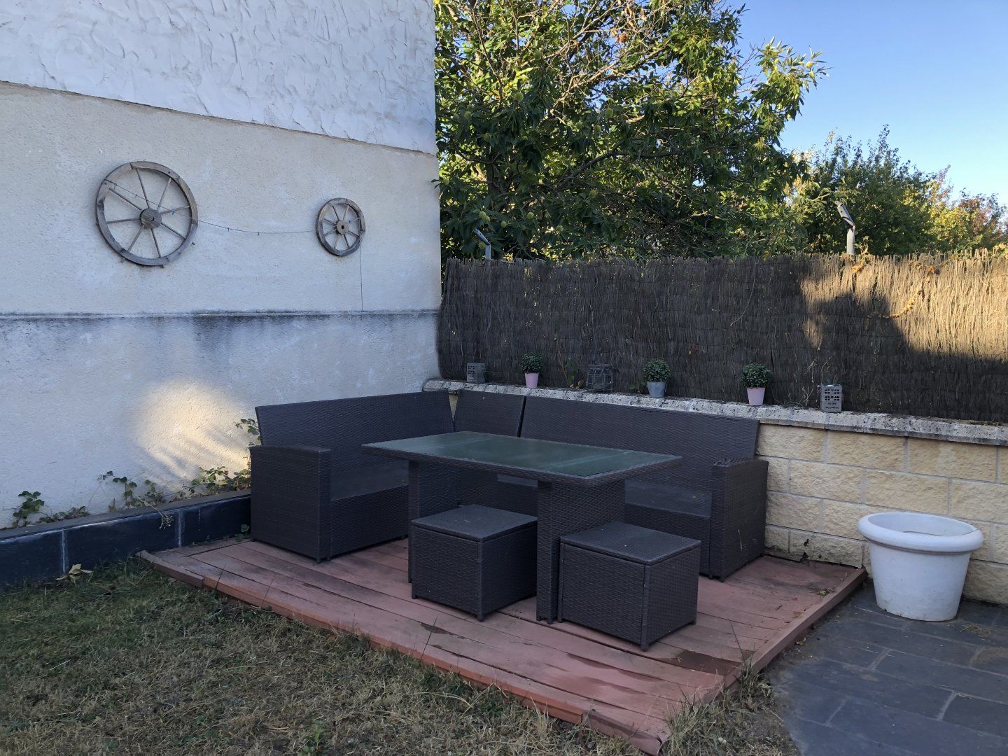 Terrace of Single-family semi-detached for sale in Segovia Capital  with Heating and Terrace