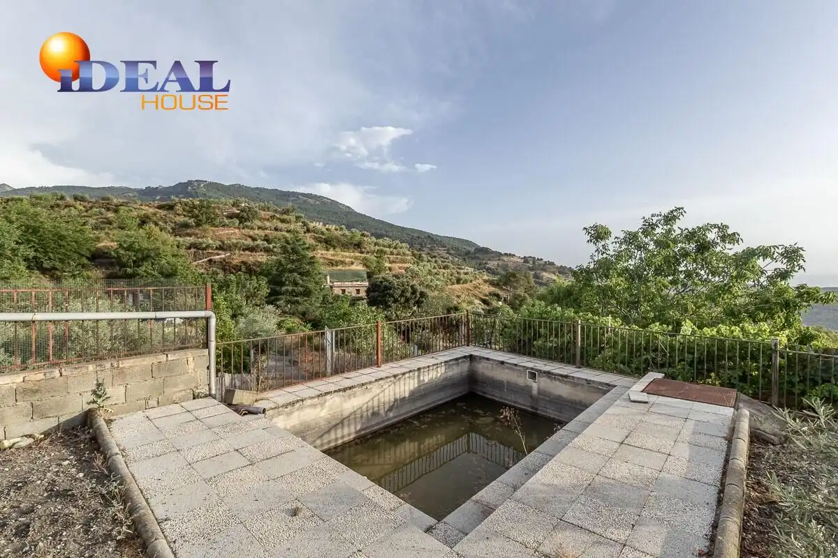 Terraza de Finca rústica en venta en Monachil con Jardín privado y Piscina comunitaria