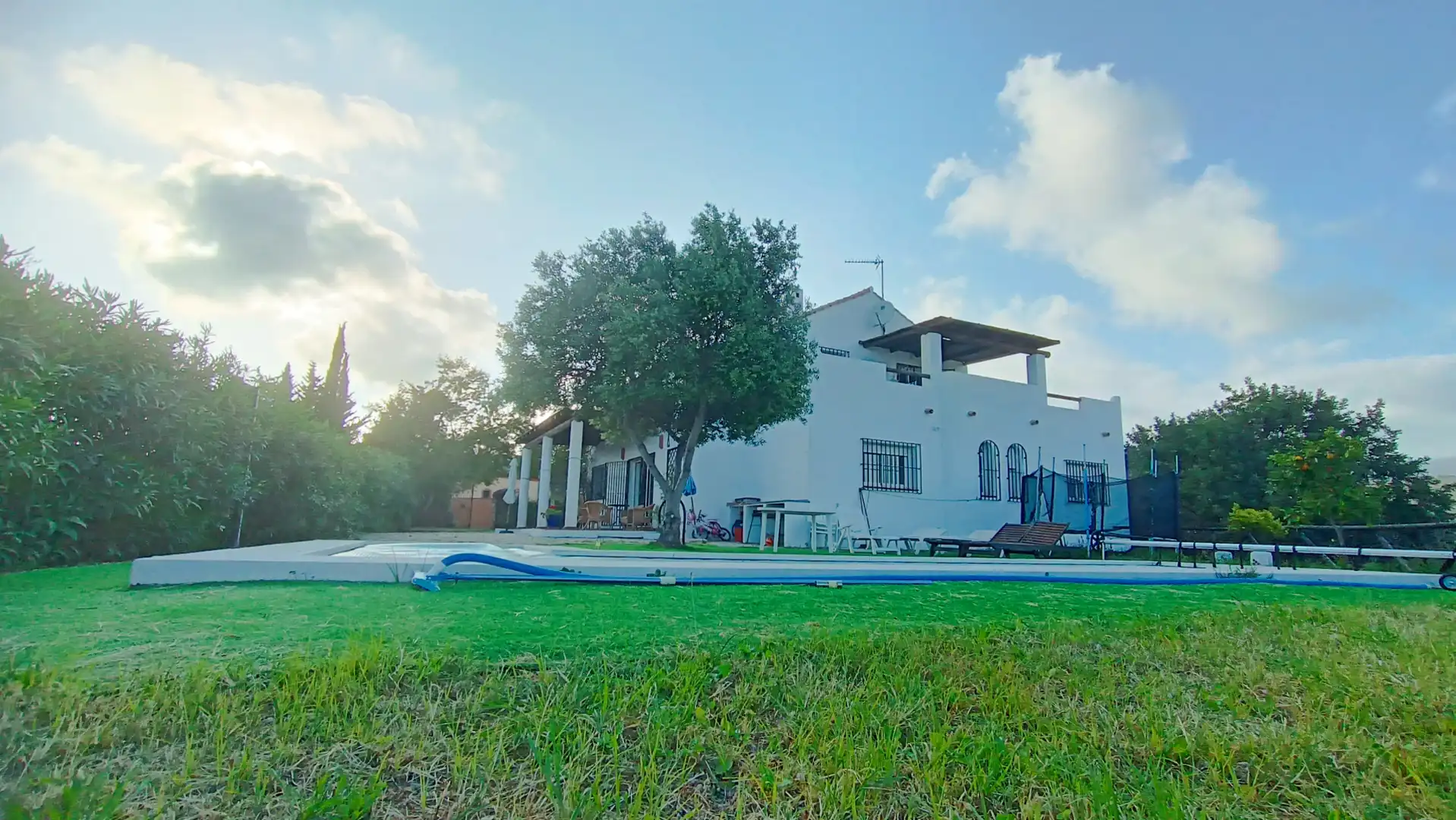 Exterior view of Country homes for sale in Estepona  with Air Conditioner, Heating and Private garden