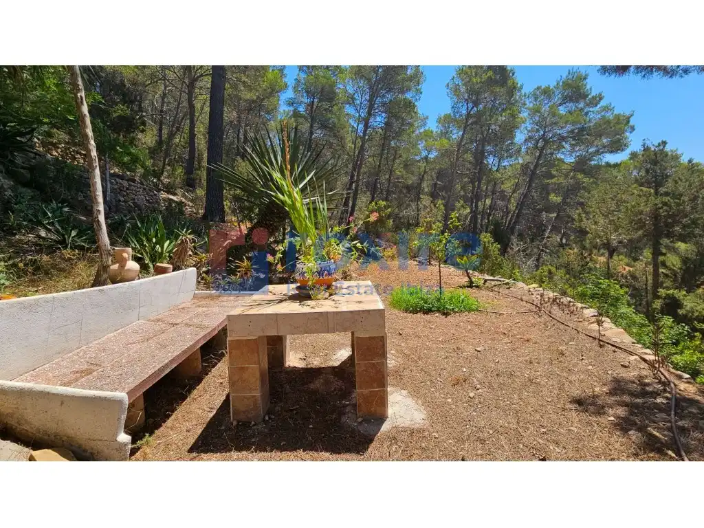 Jardí de Casa o xalet de lloguer en Sant Joan de Labritja amb Aire condicionat, Calefacció i Jardí privat