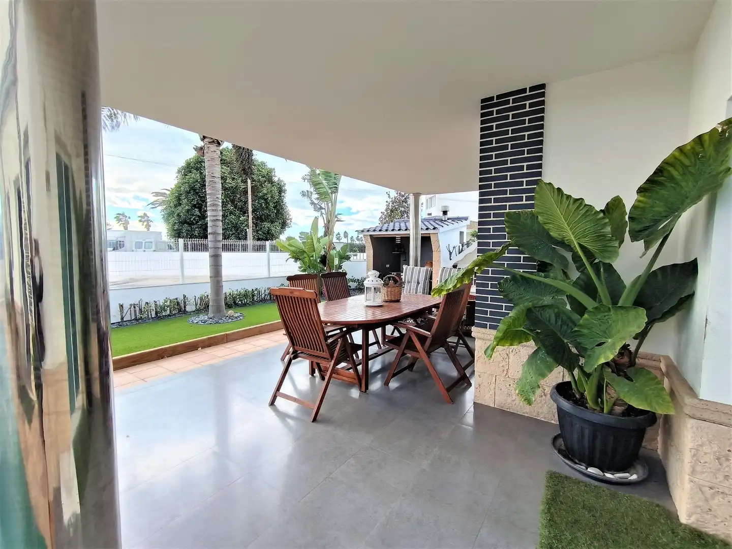 Terraza de Casa o chalet en venta en Alcanar con Aire acondicionado, Jardín privado y Terraza