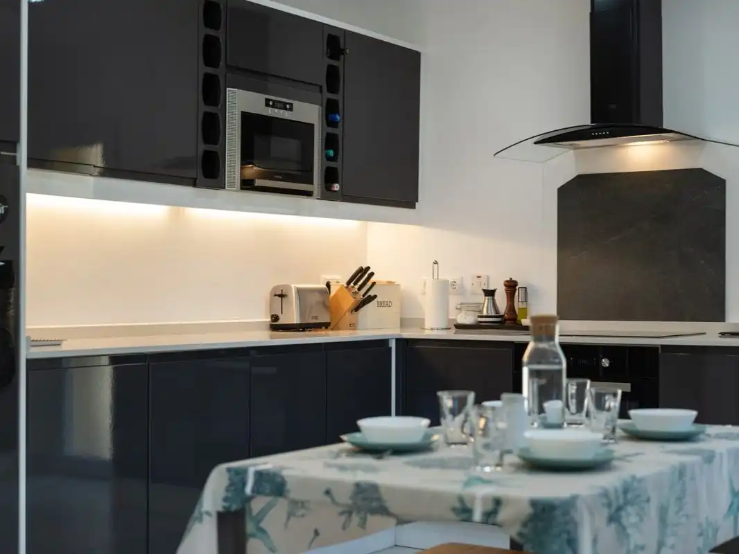 Kitchen of Houses for rent in Jávea / Xàbia  with Air Conditioner, Private garden and Terrace