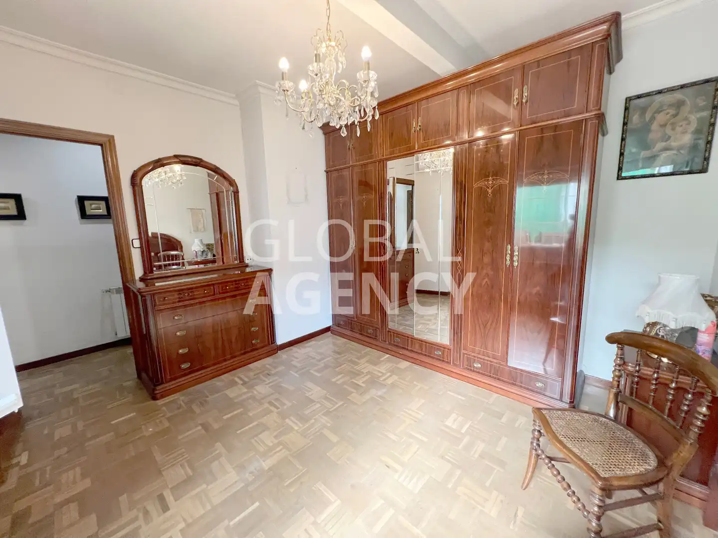 Bedroom of Attic for sale in Madrid  with Air Conditioner, Heating and Parquet flooring