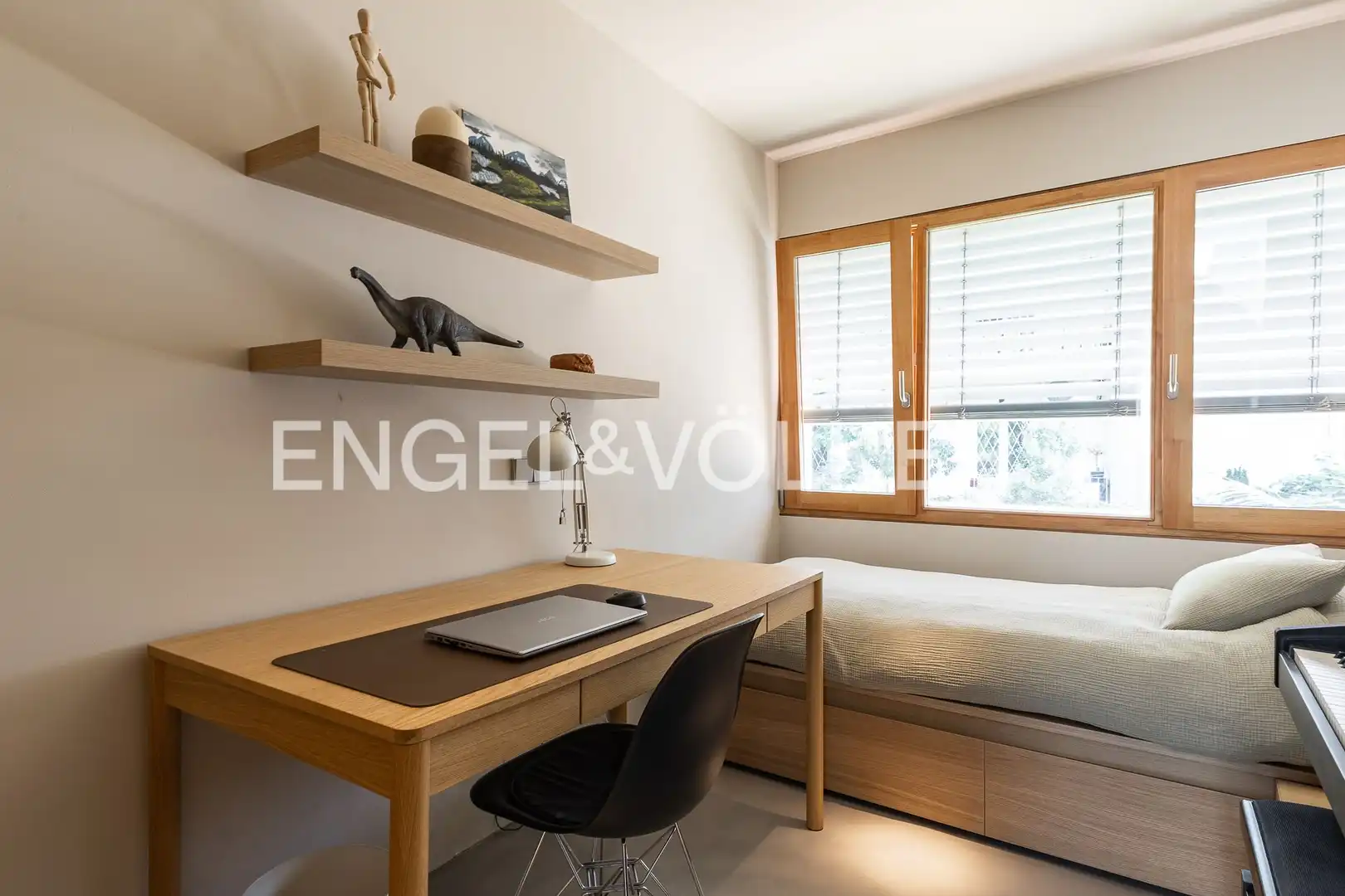 Bedroom of Houses for rent in Barcelona  with Air Conditioner, Heating and Private garden