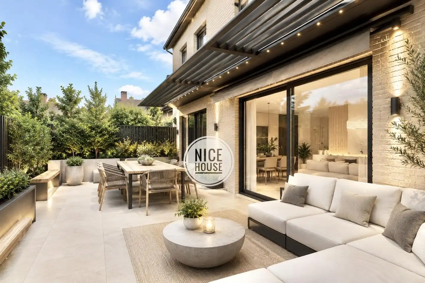 Terrace of Houses for sale in Madrid  with Air Conditioner, Private garden and Terrace