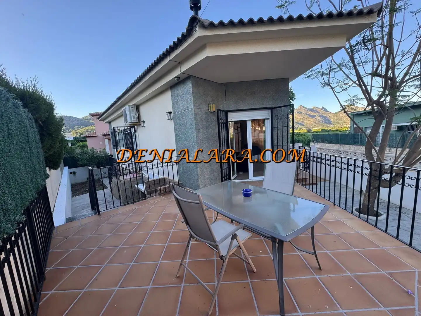 Terrace of Houses for rent in Sagra  with Air Conditioner, Private garden and Terrace