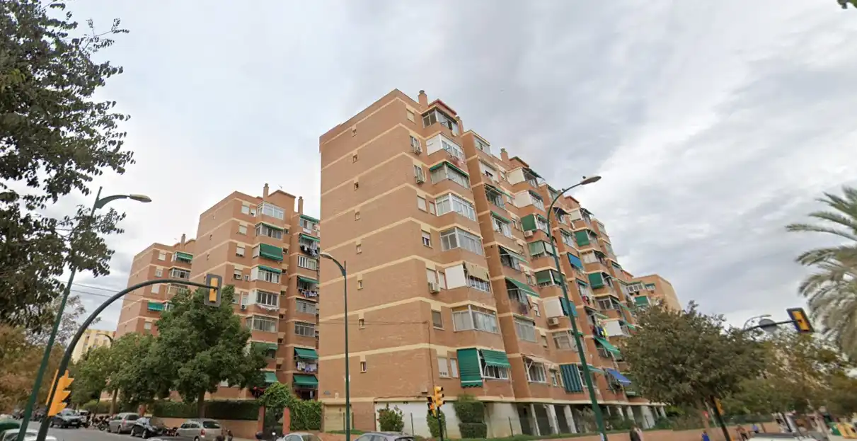 Vista exterior de Piso en venta en Málaga con Terraza