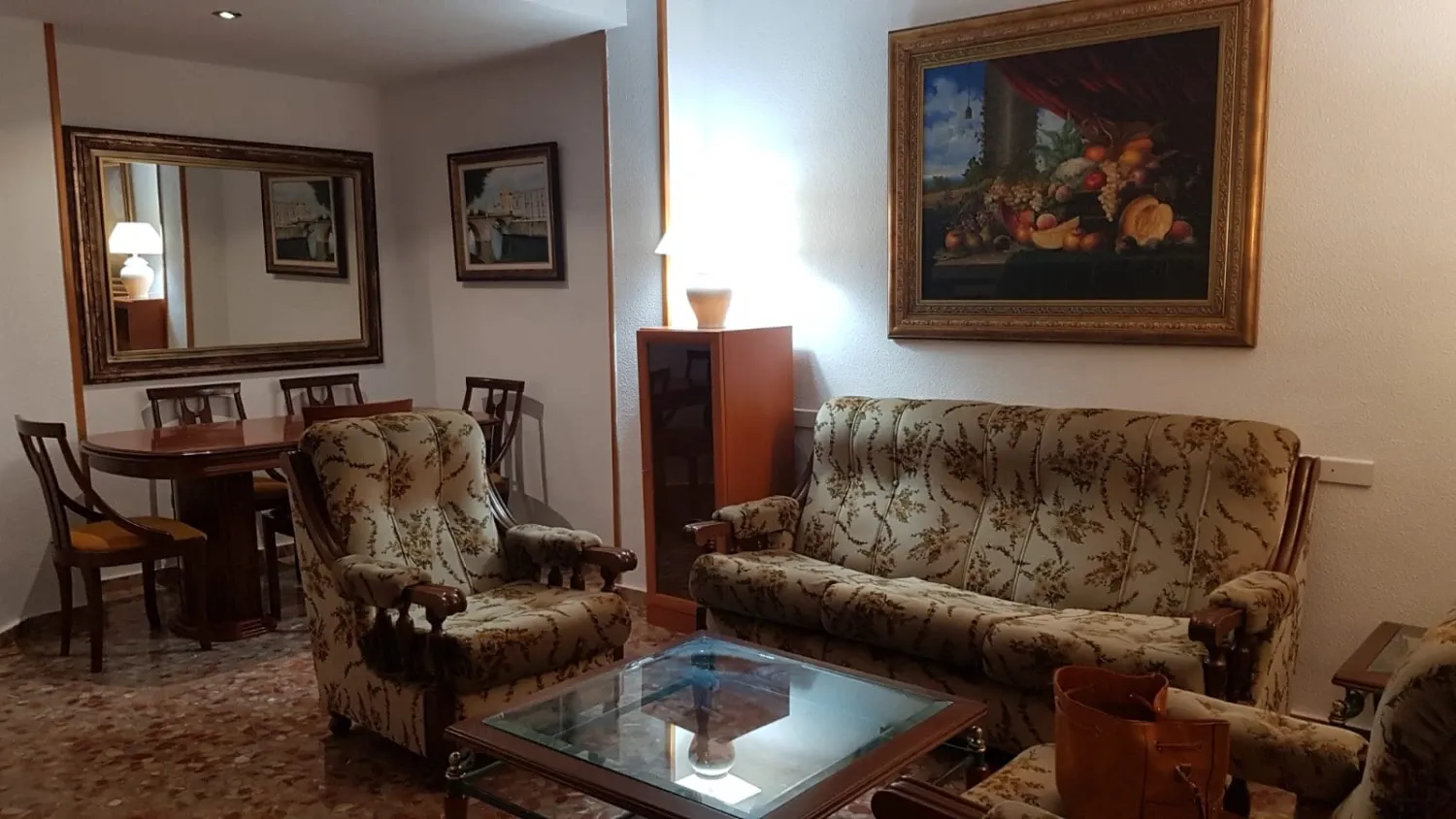 Living room of Flat to rent in  Murcia Capital  with Air Conditioner, Heating and Storage room