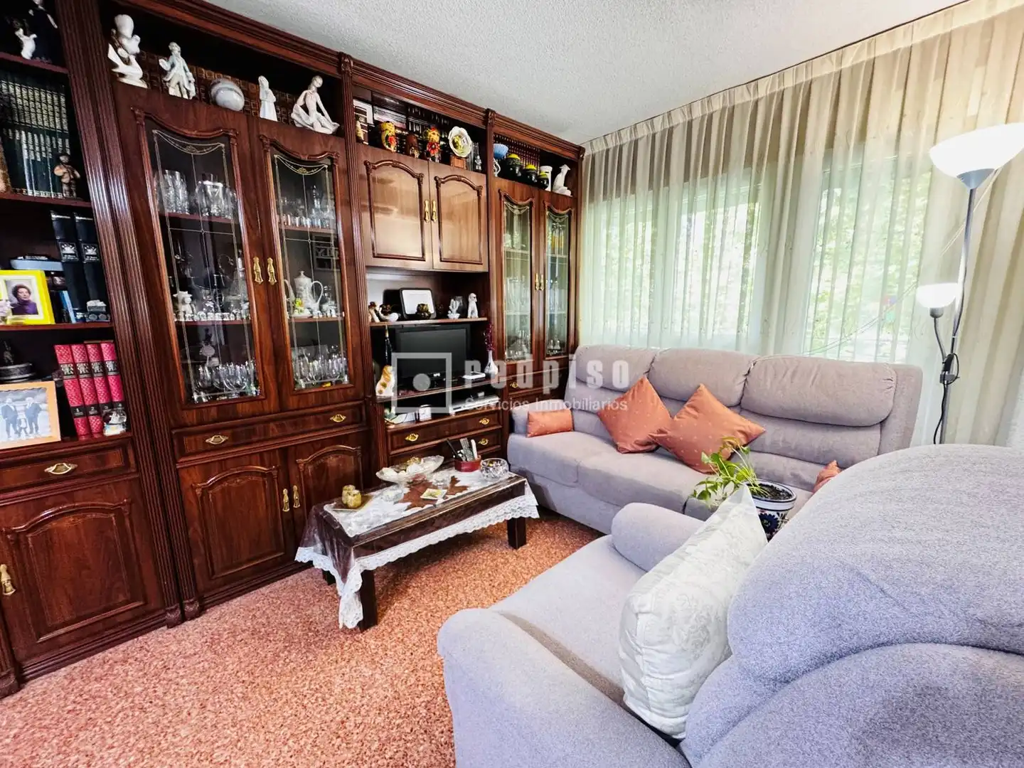 Sala d'estar de Pis en venda en Fuenlabrada amb Aire condicionat, Calefacció i Jardí privat