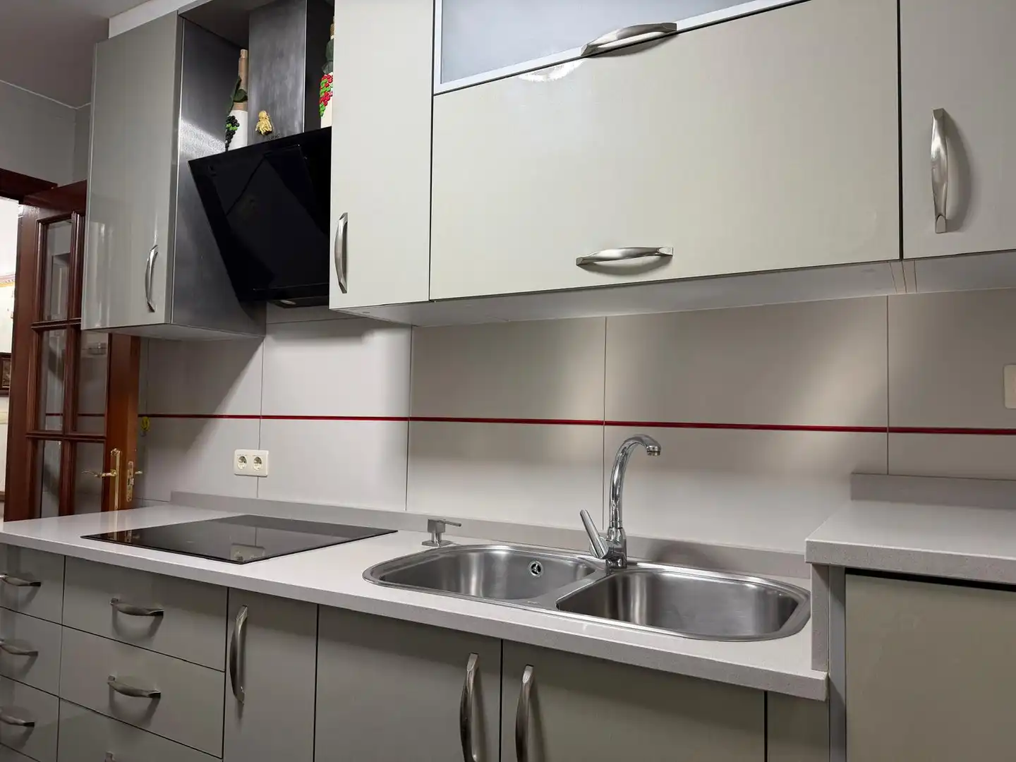 Kitchen of Flat for rent in Lugo  with Heating, Parquet flooring and Furnished