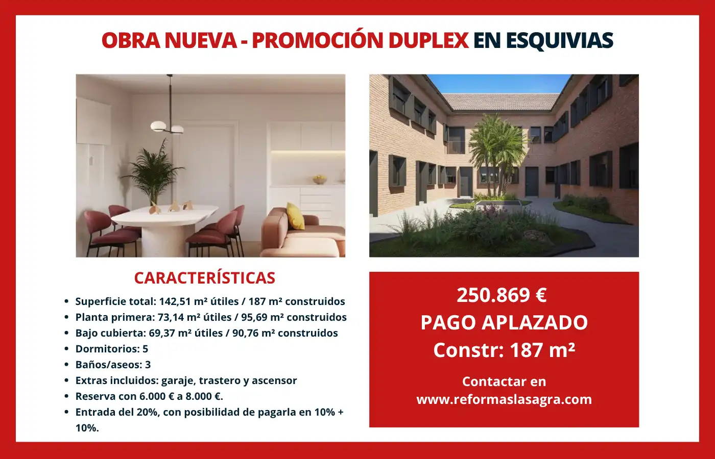 Exterior view of Duplexes for sale in Seseña  with Air Conditioner, Heating and Storage room