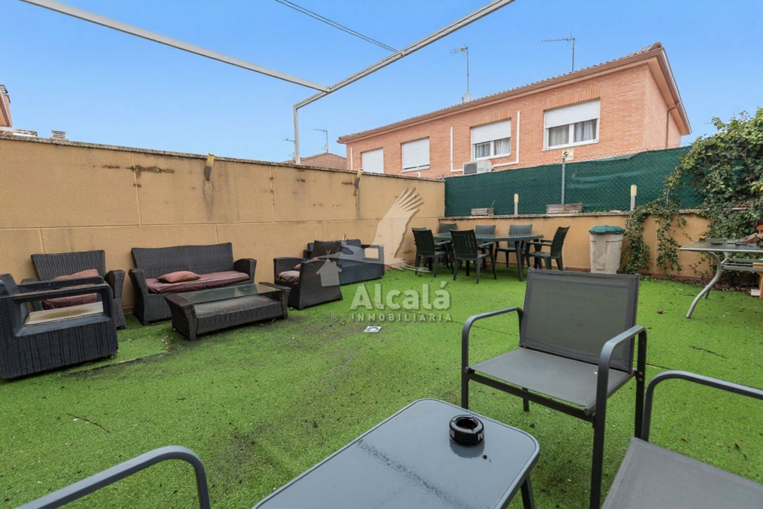 Terrace of Single-family semi-detached for sale in Torrejón del Rey  with Air Conditioner and Heating