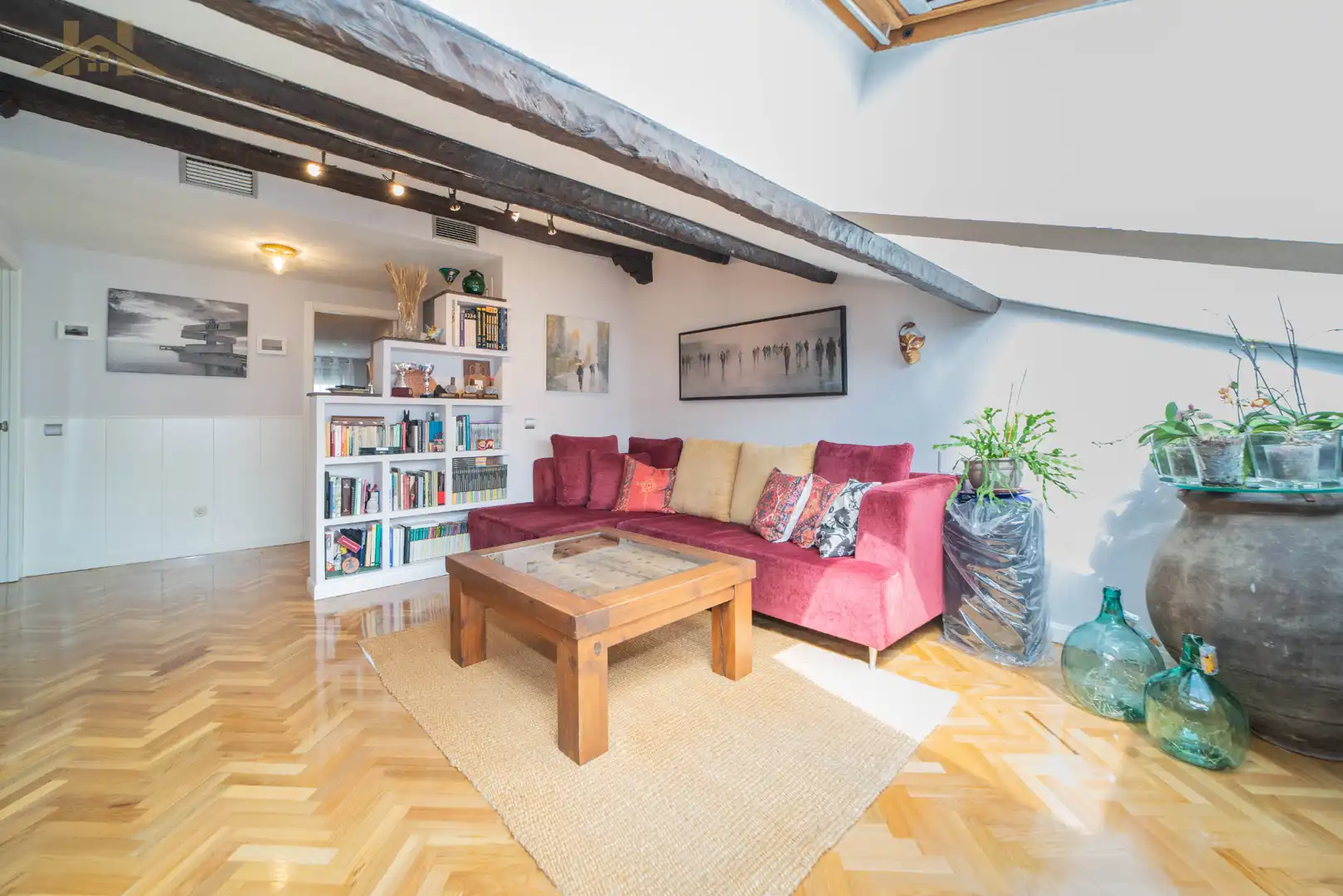 Sala de estar de Piso en venta en Villaviciosa de Odón con Aire acondicionado, Calefacción y Terraza