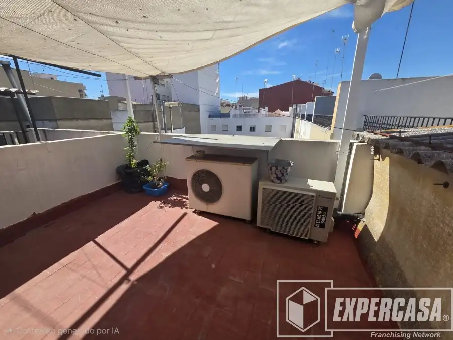 Terraza de Casa adosada en venta en Algemesí con Aire acondicionado y Terraza