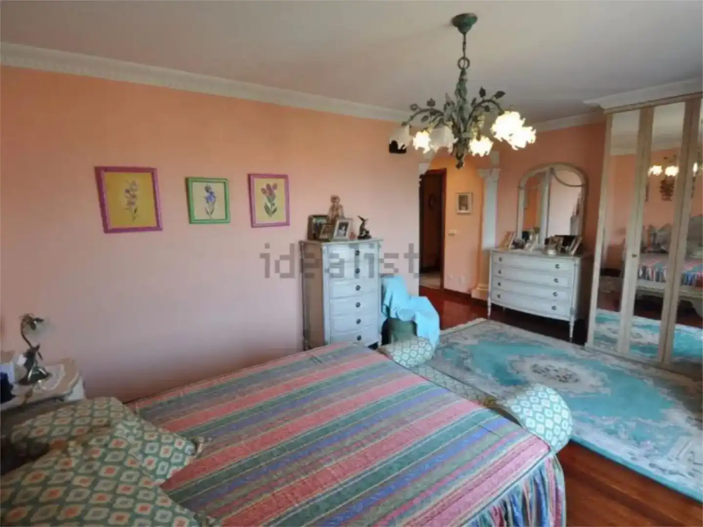 Schlafzimmer von Wohnung zum Verkauf in Castro-Urdiales mit Privatgarten, Schwimmbad und Möbliert