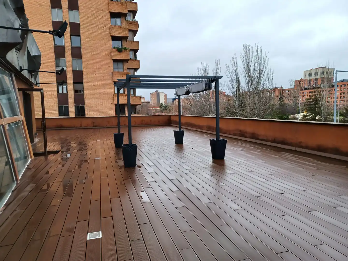 Terraza de Oficina de alquiler en Valladolid con Aire acondicionado y Calefacción