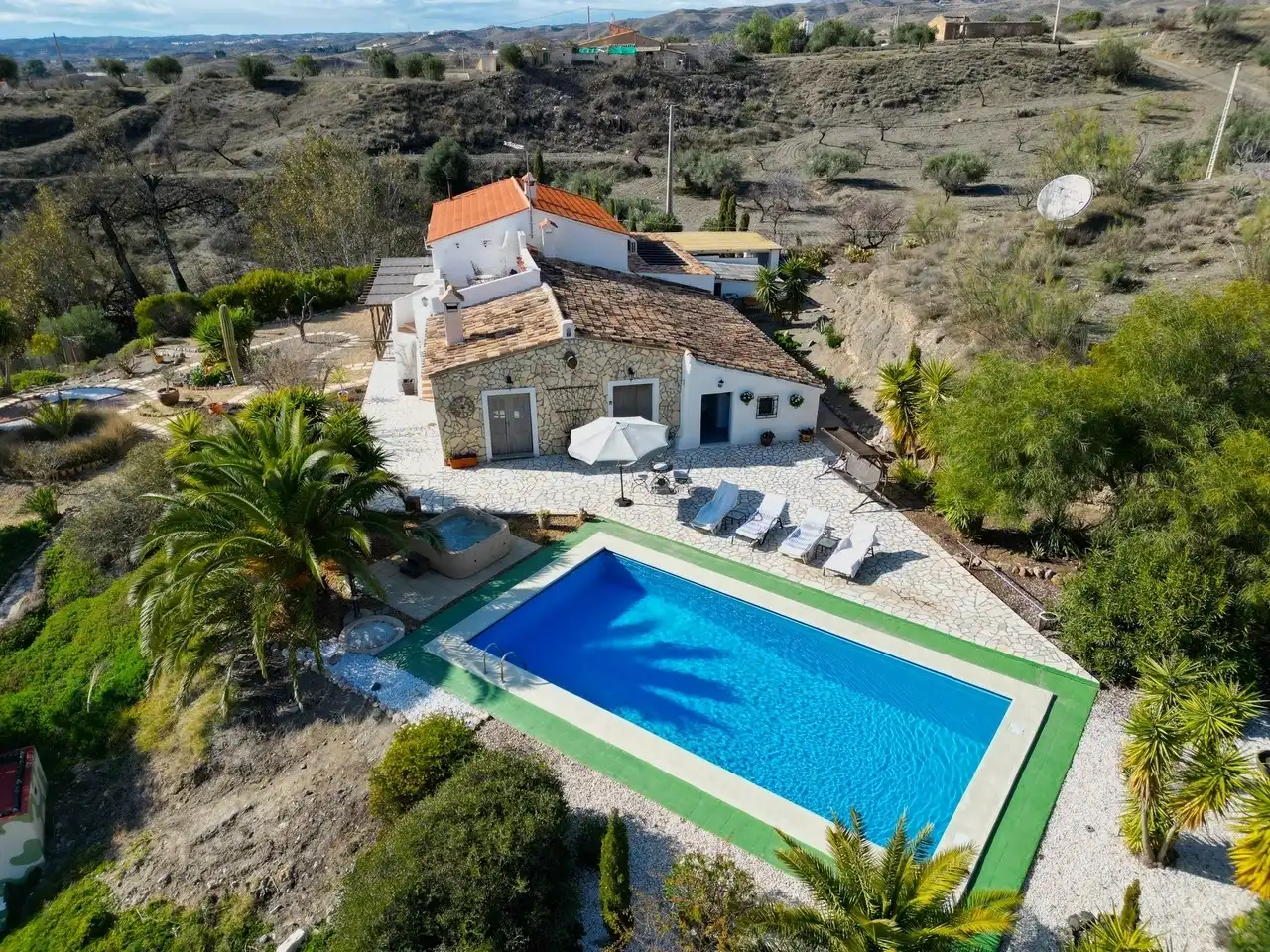 Casa rústica amb piscina en venda a Huércal-Overa, imagen 10