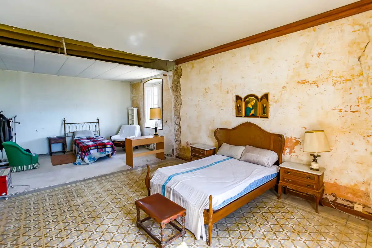 Schlafzimmer von Country house zum Verkauf in Subirats mit Privatgarten und Balkon