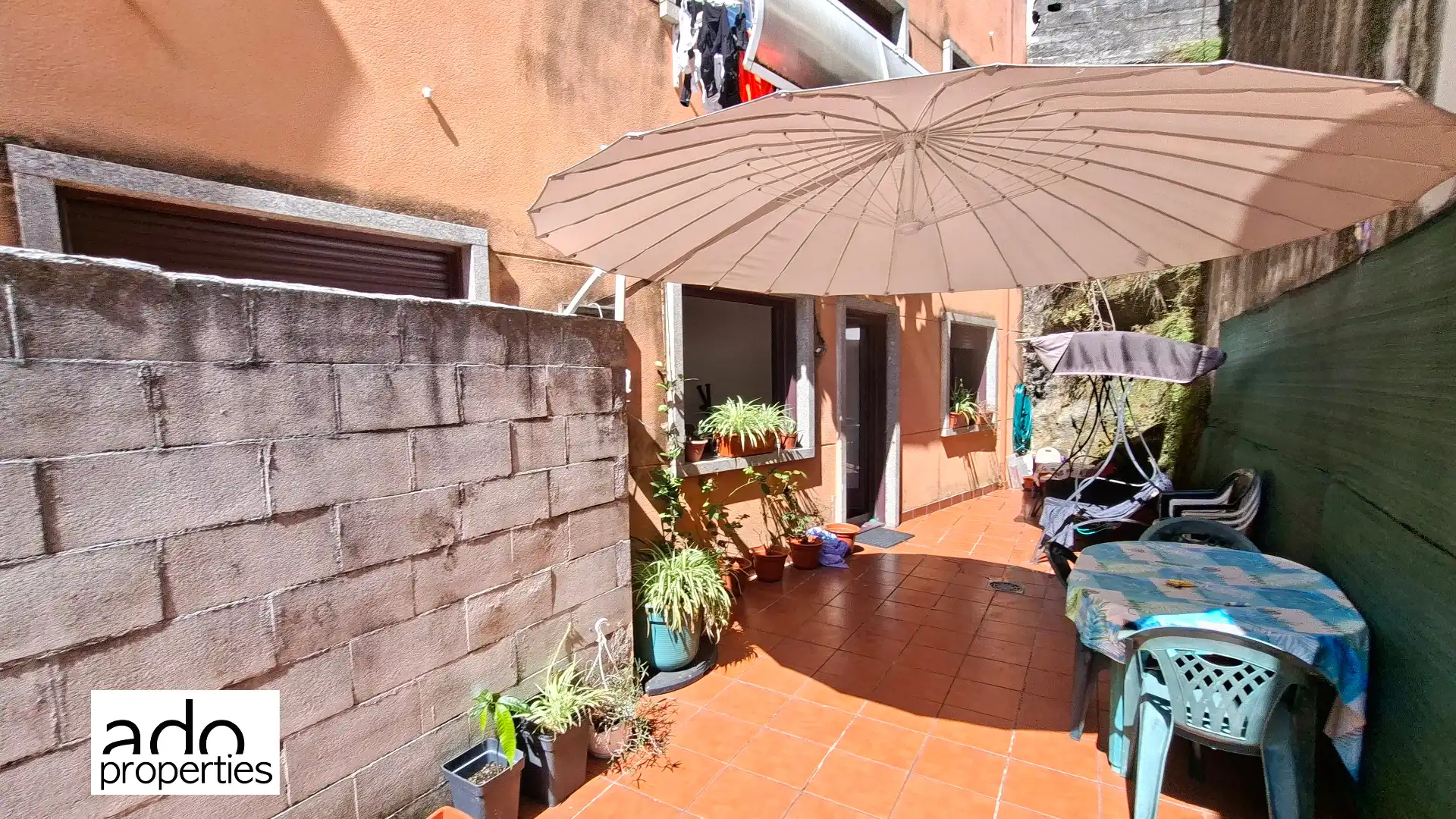 Balcony of Flat for sale in Redondela  with Heating, Furnished and Oven