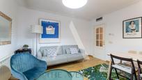 Living room of Apartment for sale in  Madrid Capital  with Air Conditioner