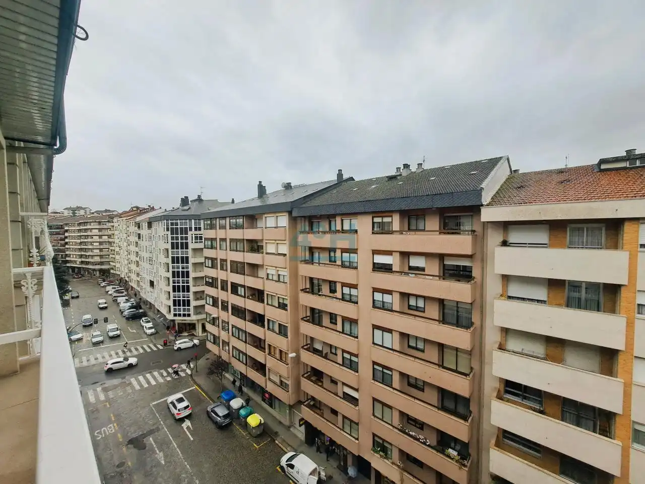 Exterior view of Duplexes for sale in Ourense Capital   with Heating, Parquet flooring and Balcony
