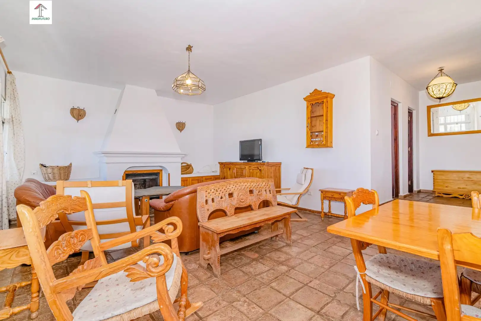 Sala de estar de Casa o chalet en venta en Motril con Jardín privado, Terraza y Piscina
