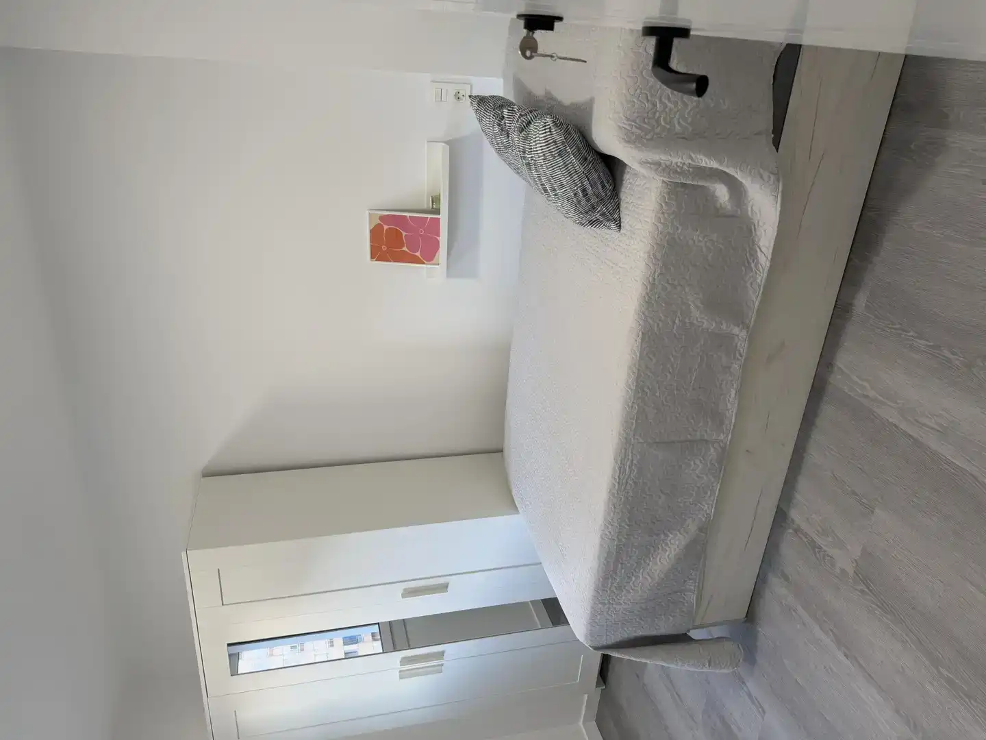 Schlafzimmer von Wohnung zur Miete in  Murcia Capital mit Klimaanlage und Balkon