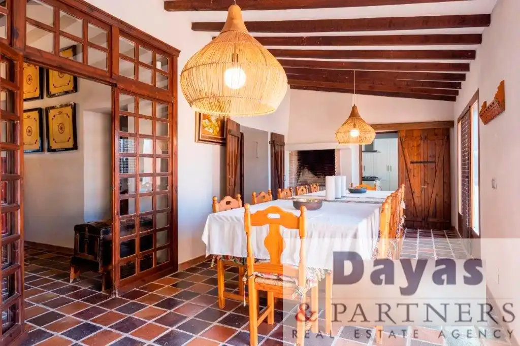 Dining room of Houses for sale in Orihuela  with Private garden, Terrace and Swimming Pool