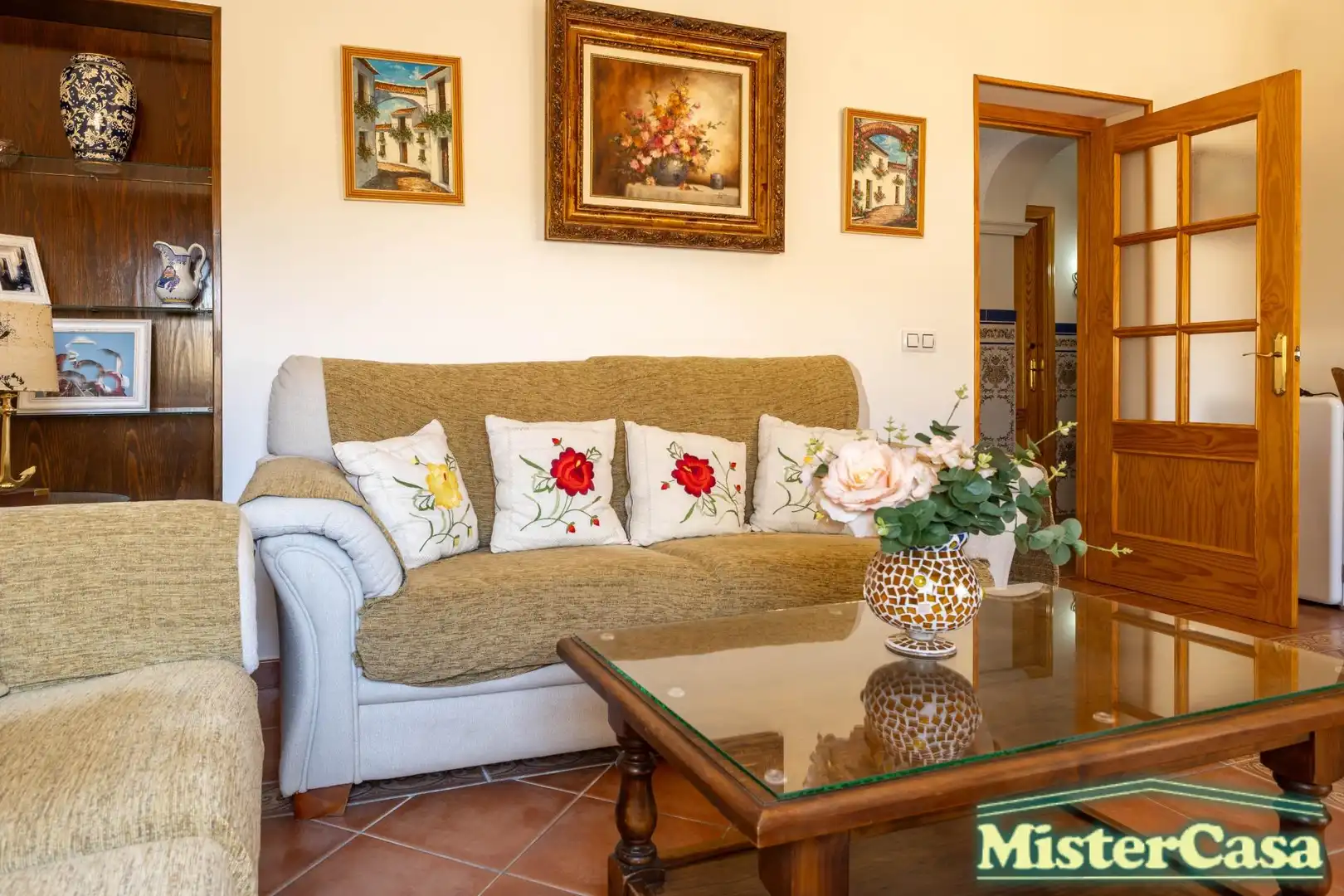 Sala de estar de Piso en venta en Jerez de la Frontera con Aire acondicionado, Calefacción y Trastero