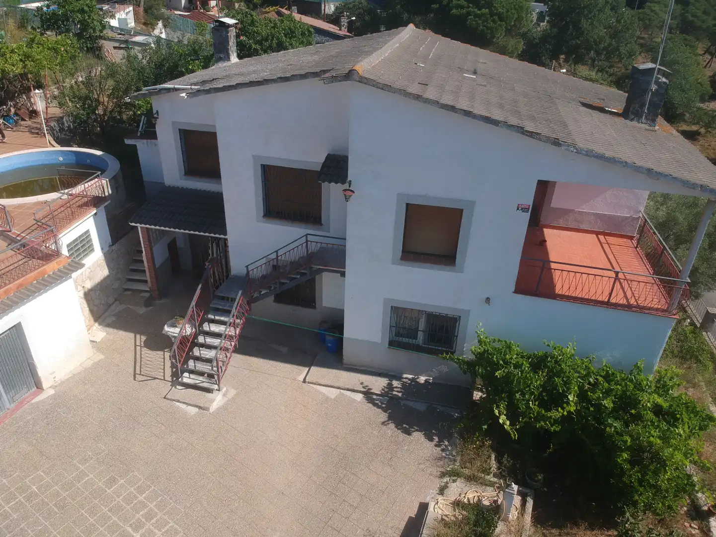 Vista exterior de Casa o xalet en venda en Maçanet de la Selva amb Calefacció, Jardí privat i Terrassa
