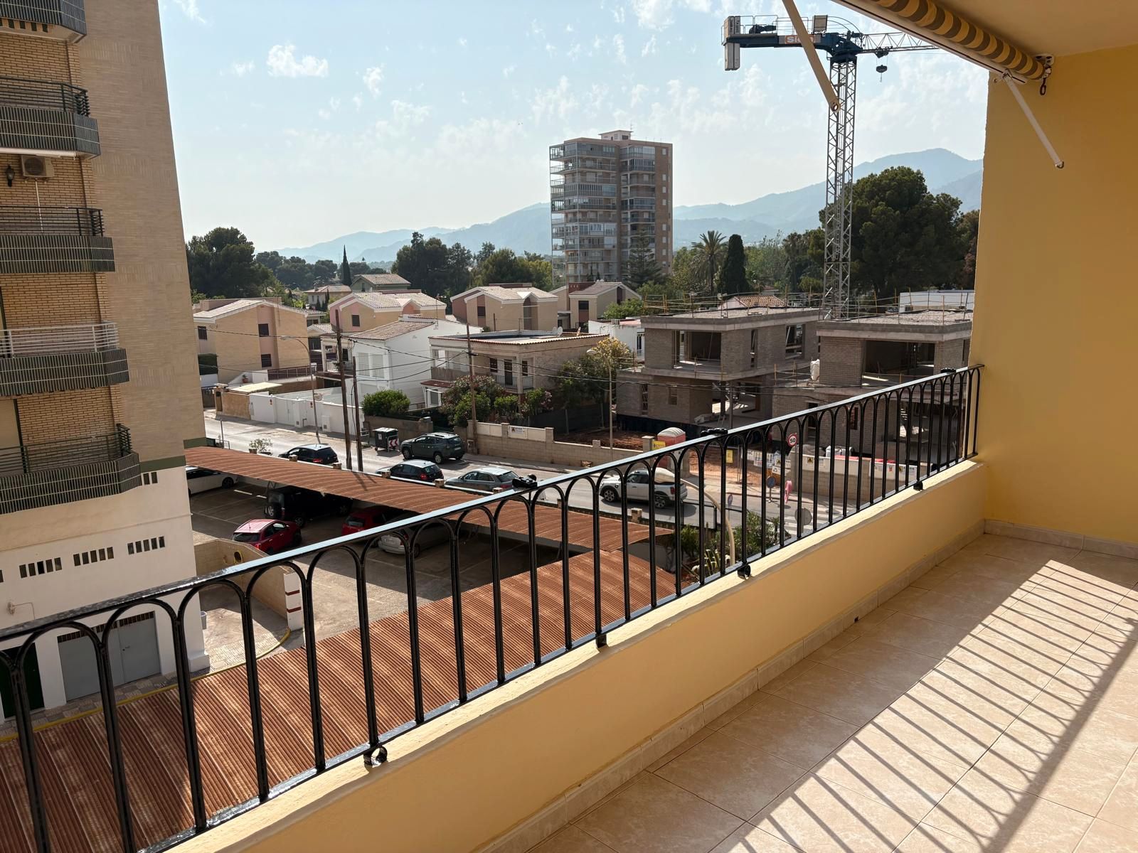 Terrassa de Apartament de lloguer en Benicasim / Benicàssim amb Aire condicionat, Terrassa i Moblat