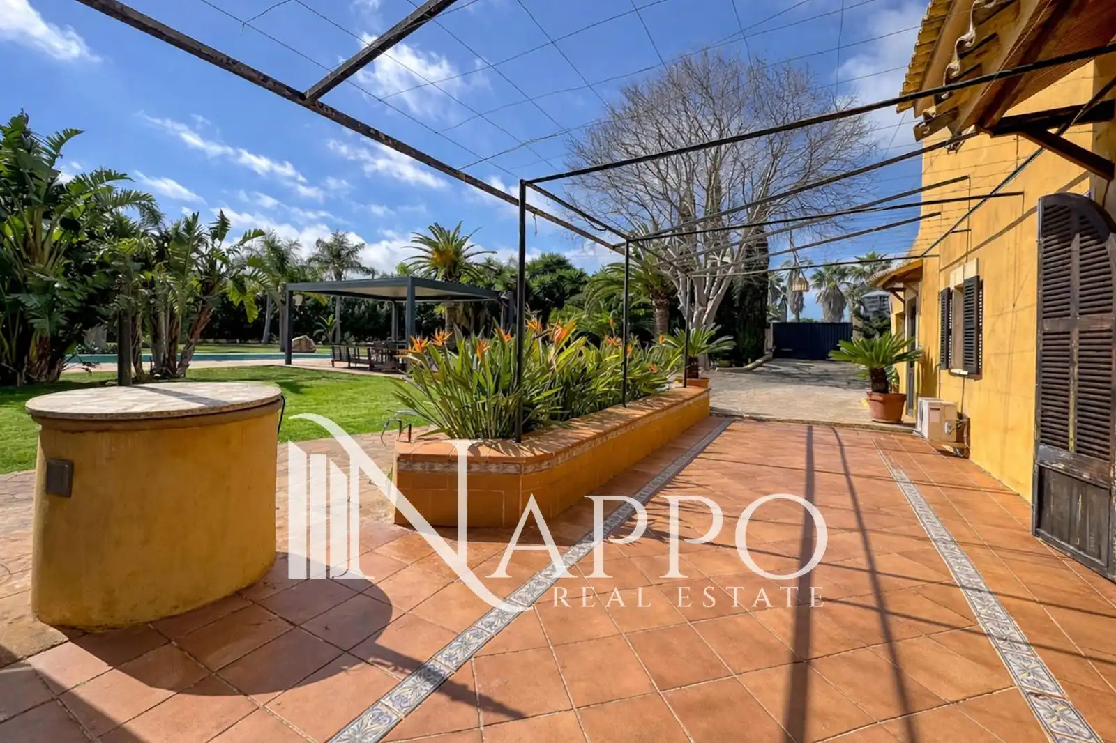 Vista exterior de Casa adosada en venta en  Palma de Mallorca con Aire acondicionado, Calefacción y Jardín privado