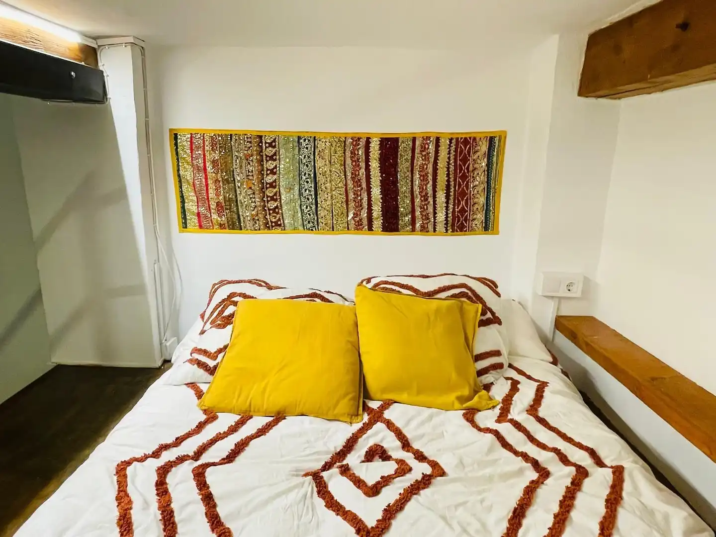 Schlafzimmer von Wohnungen zur Miete in Málaga mit Möbliert