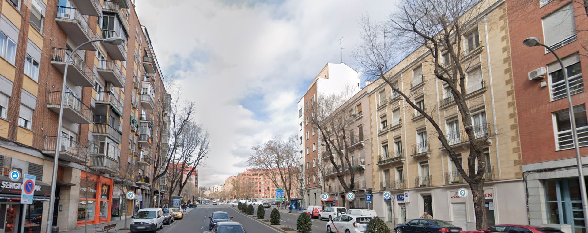 Exterior view of Flat for sale in  Madrid Capital  with Furnished