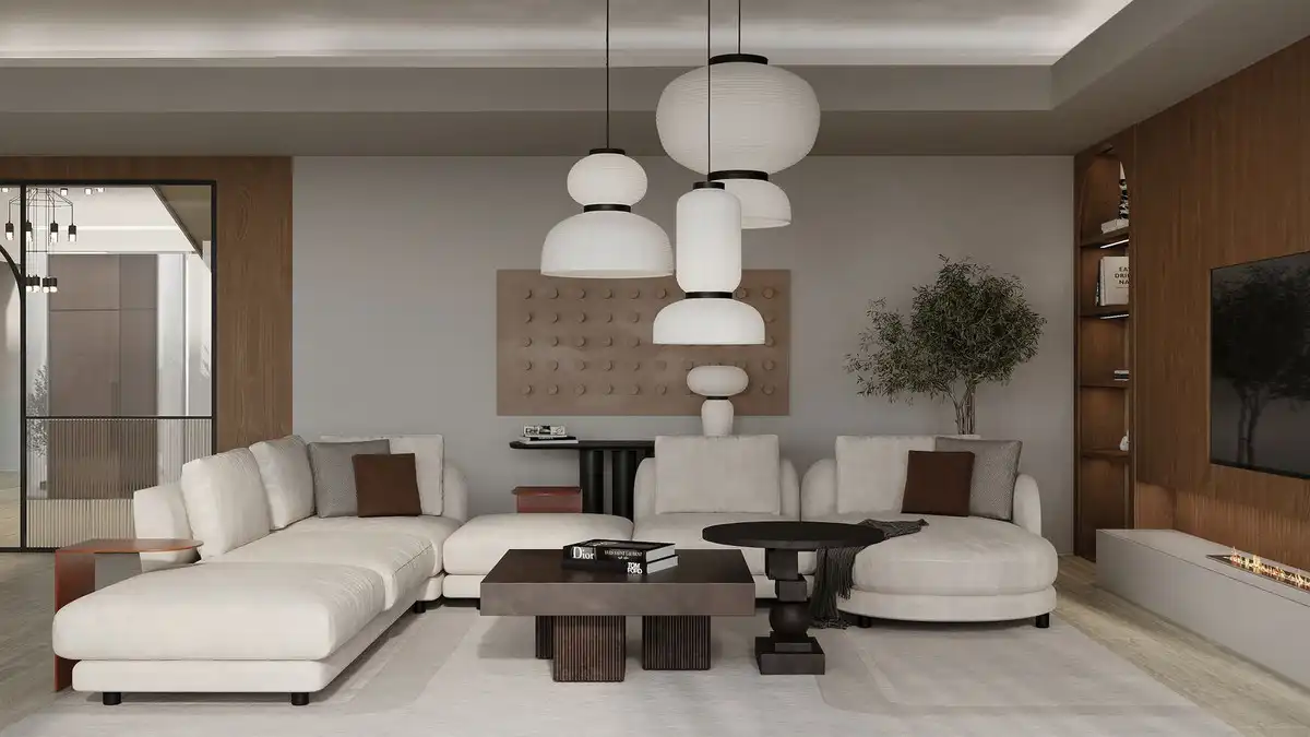 Wohnzimmer von Grundstücke zum Verkauf in Marbella