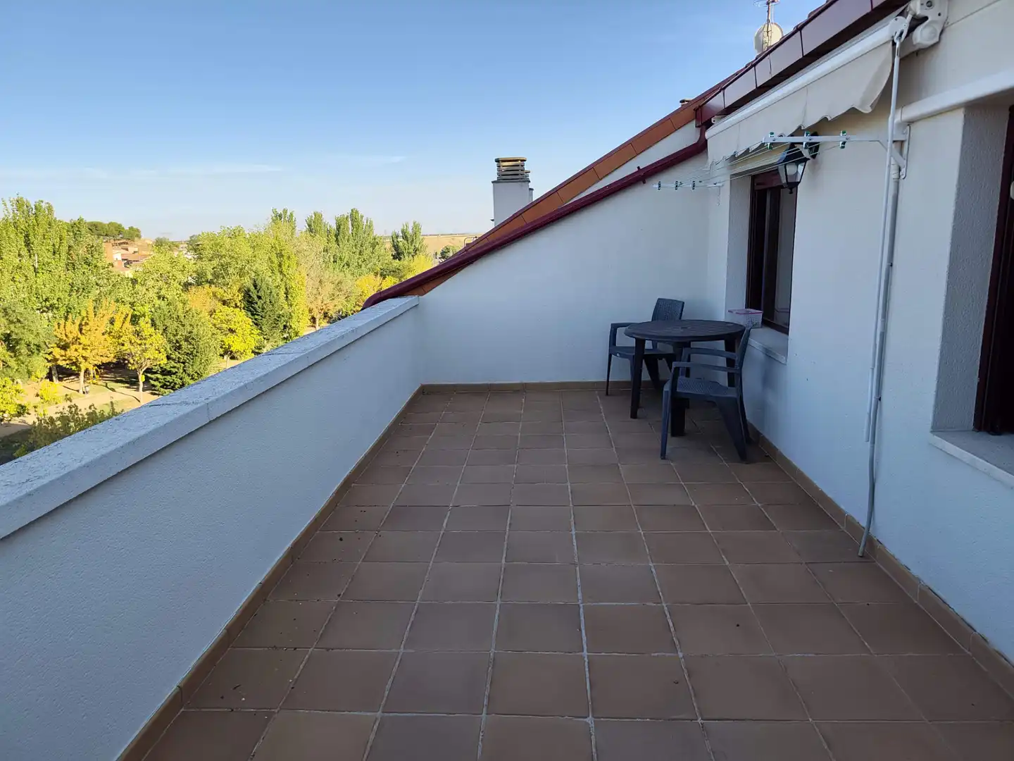 Terrasse von Dachboden zur Miete in Medina del Campo, Valladolid