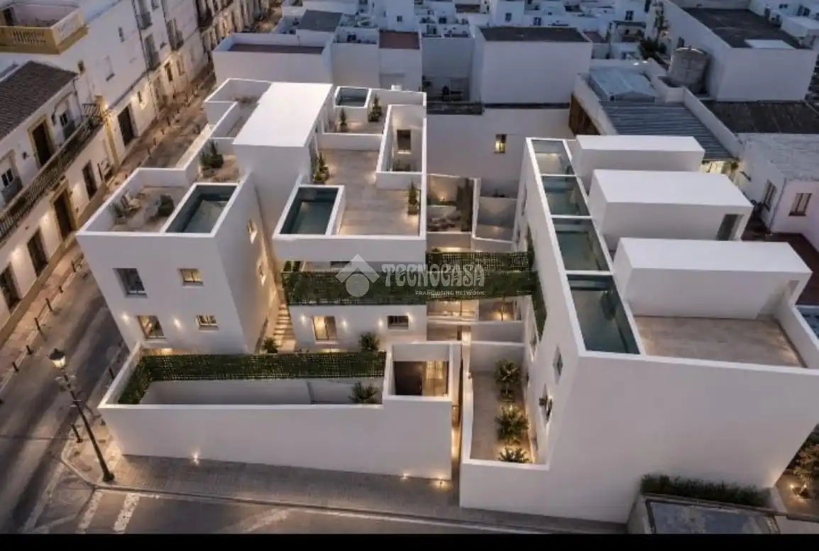 Vista exterior de Ático en venta en Conil de la Frontera con Terraza