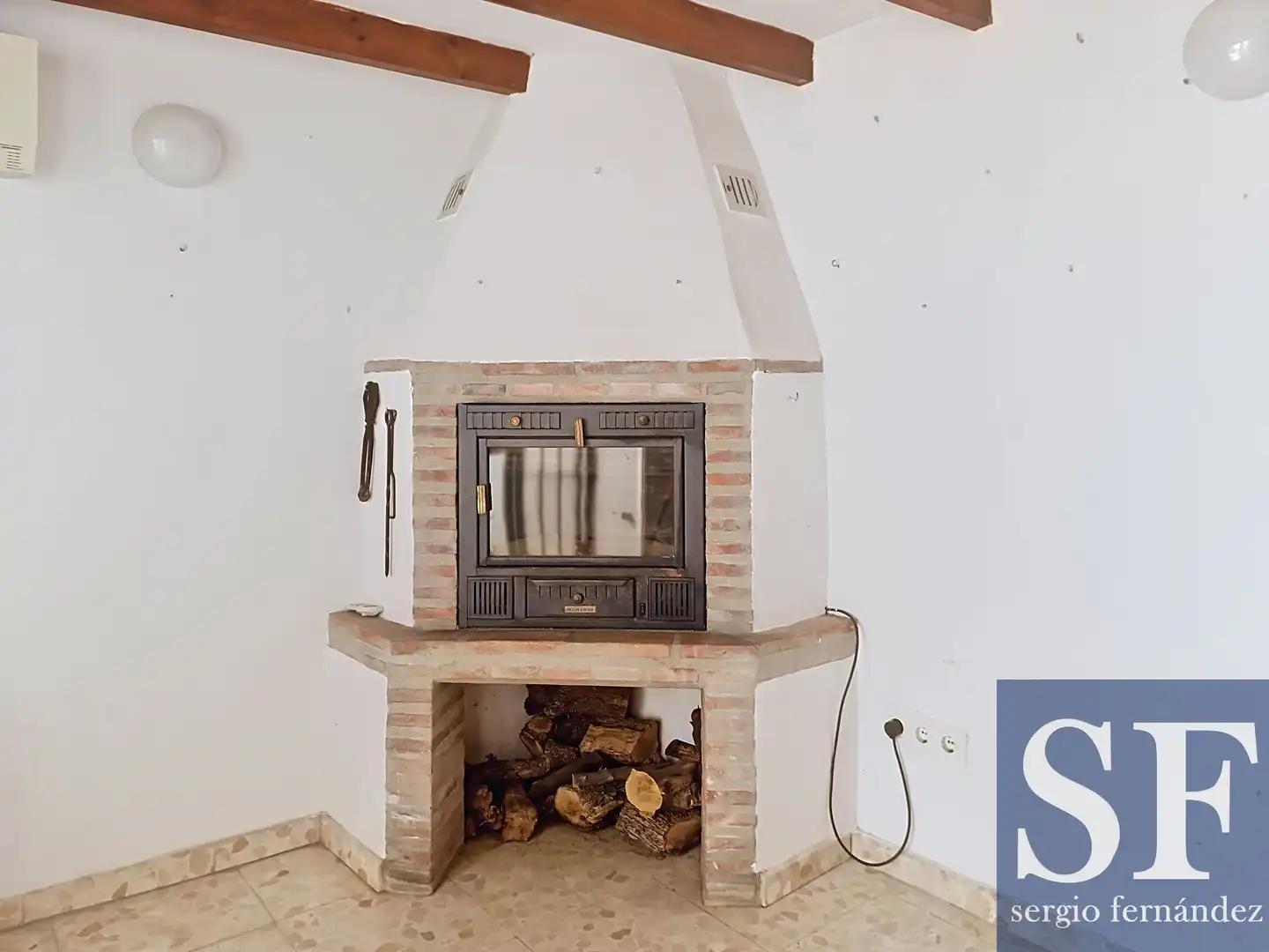 Sala de estar de Casa adosada en venta en Sedella