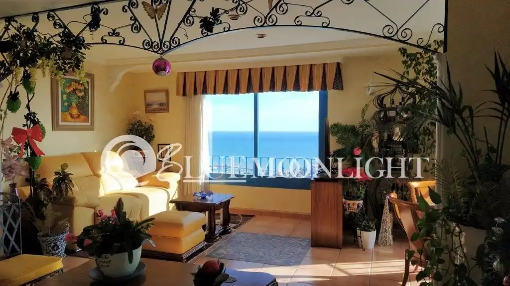 Sala de estar de Dúplex en venta en Peñíscola / Peníscola con Aire acondicionado, Terraza y Trastero