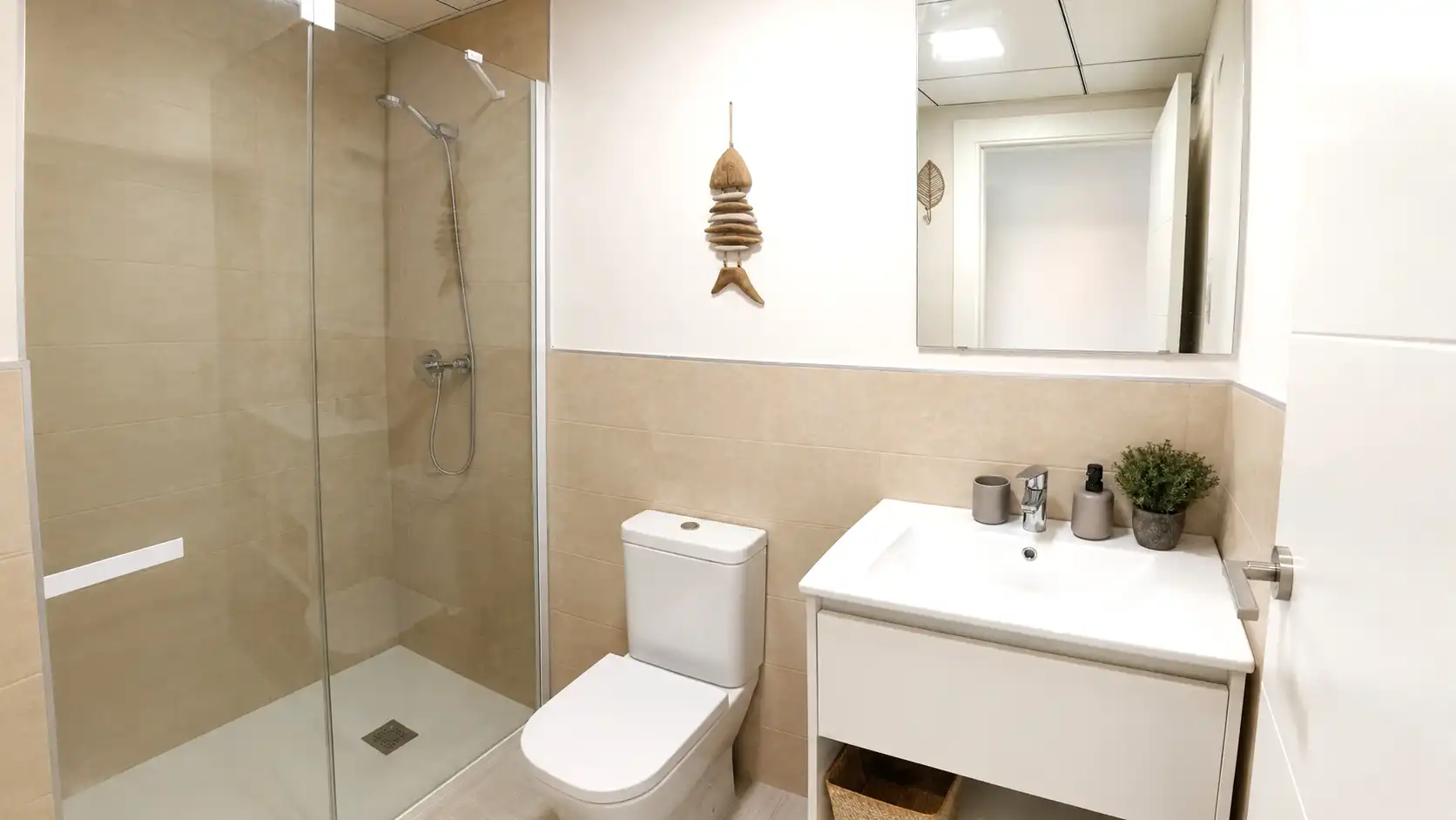 Baño de Ático en venta en Cuevas del Almanzora con Aire acondicionado, Calefacción y Terraza