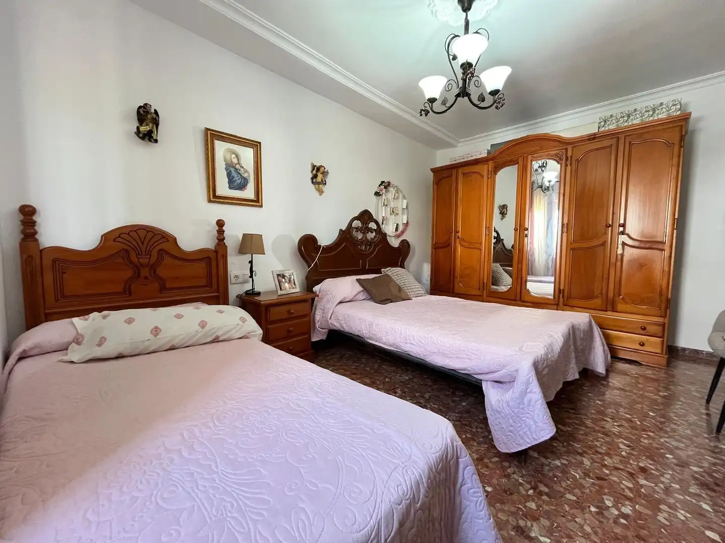 Dormitori de Casa o xalet en venda en Dos Hermanas amb Aire condicionat, Terrassa i Traster