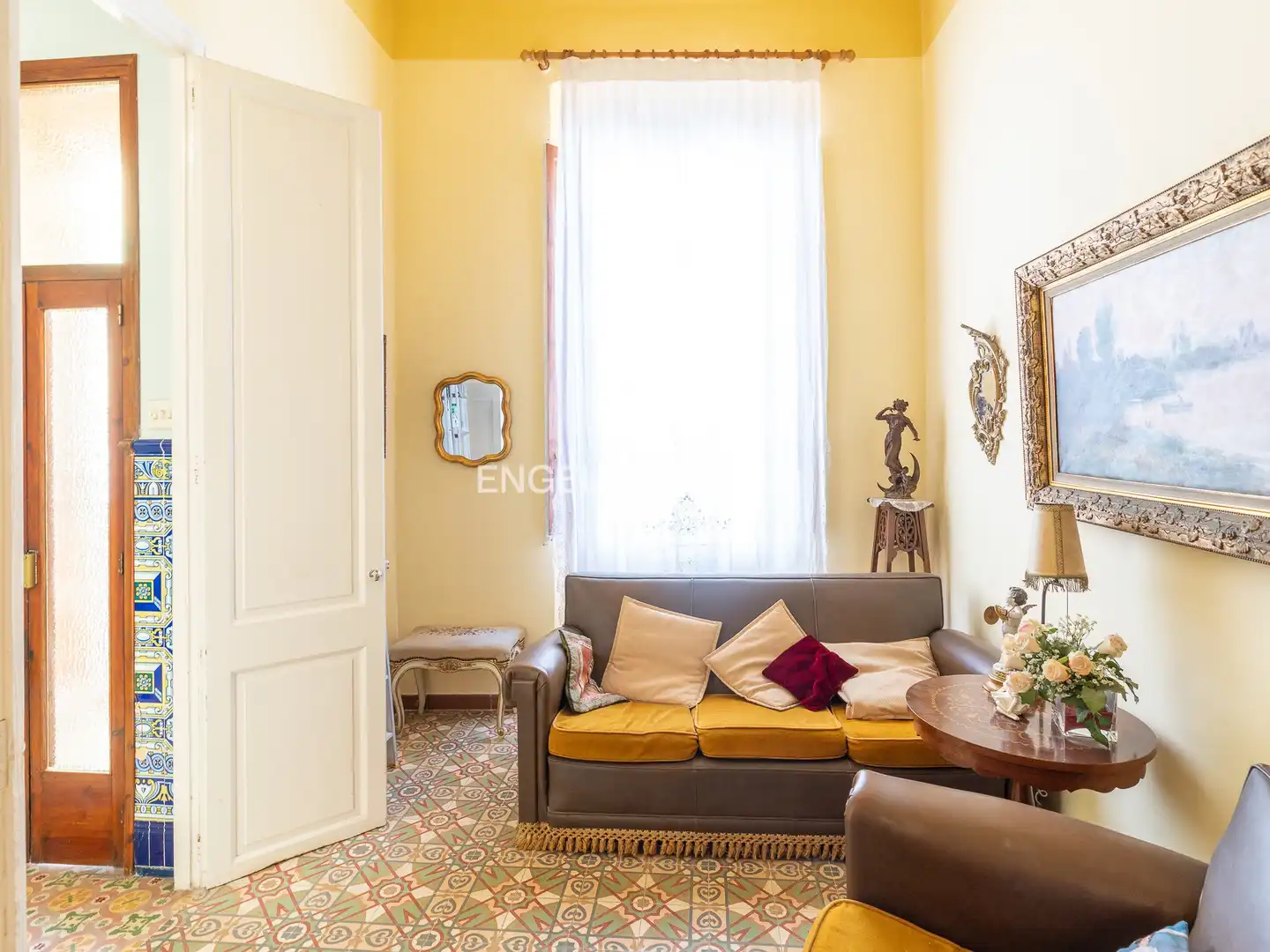 Living room of Houses for rent in Canet de Mar  with Air Conditioner, Heating and Private garden