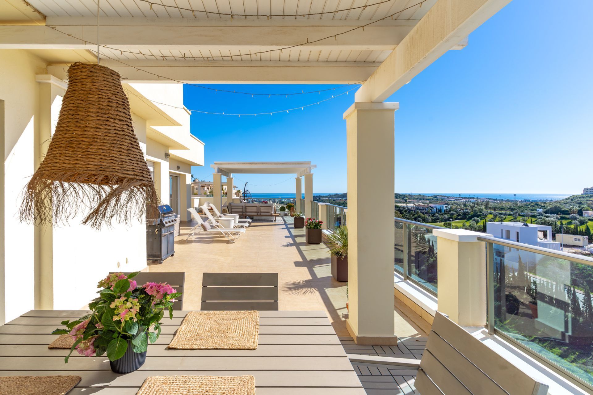 Terraza de Ático en venta en Mijas con Aire acondicionado, Calefacción y Terraza