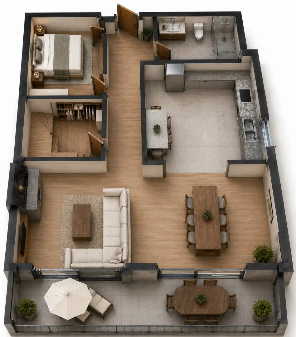 Casa con terraza en venta en Passeig Pins, imagen 56