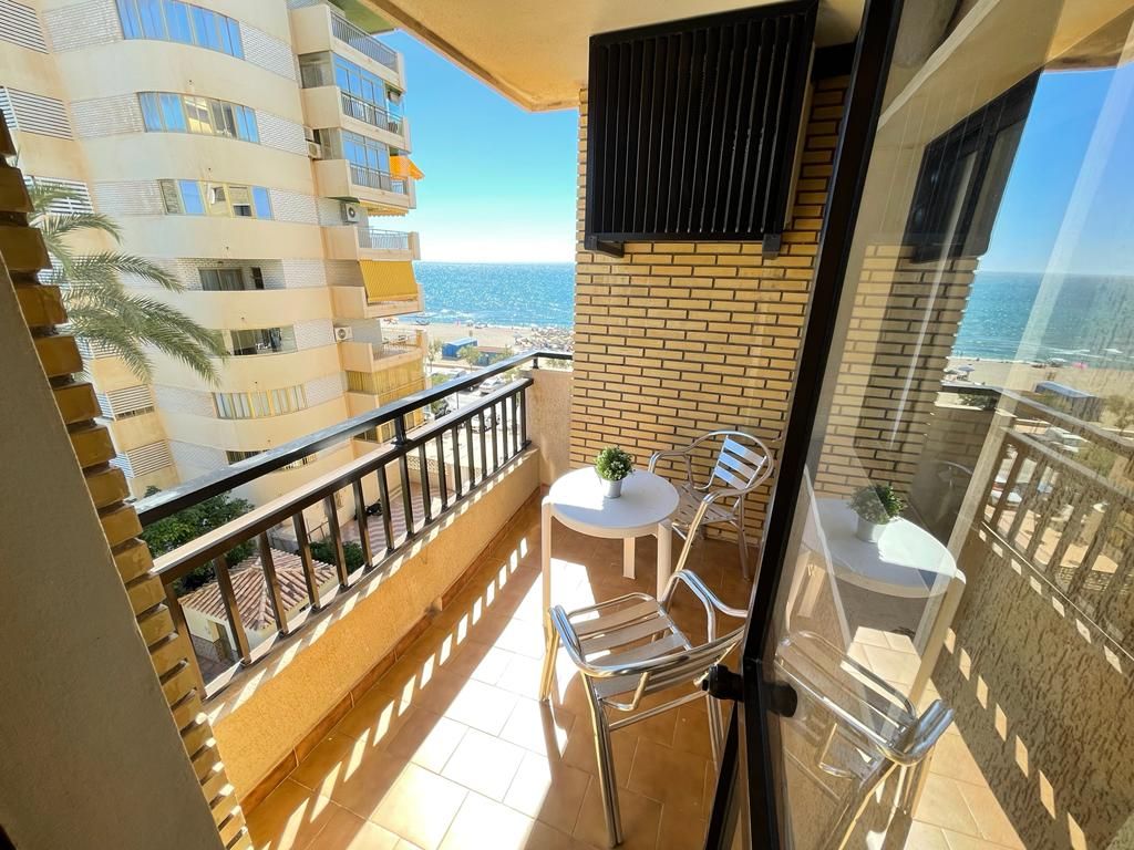 Balcony of Apartment to rent in Fuengirola  with Air Conditioner, Heating and Private garden