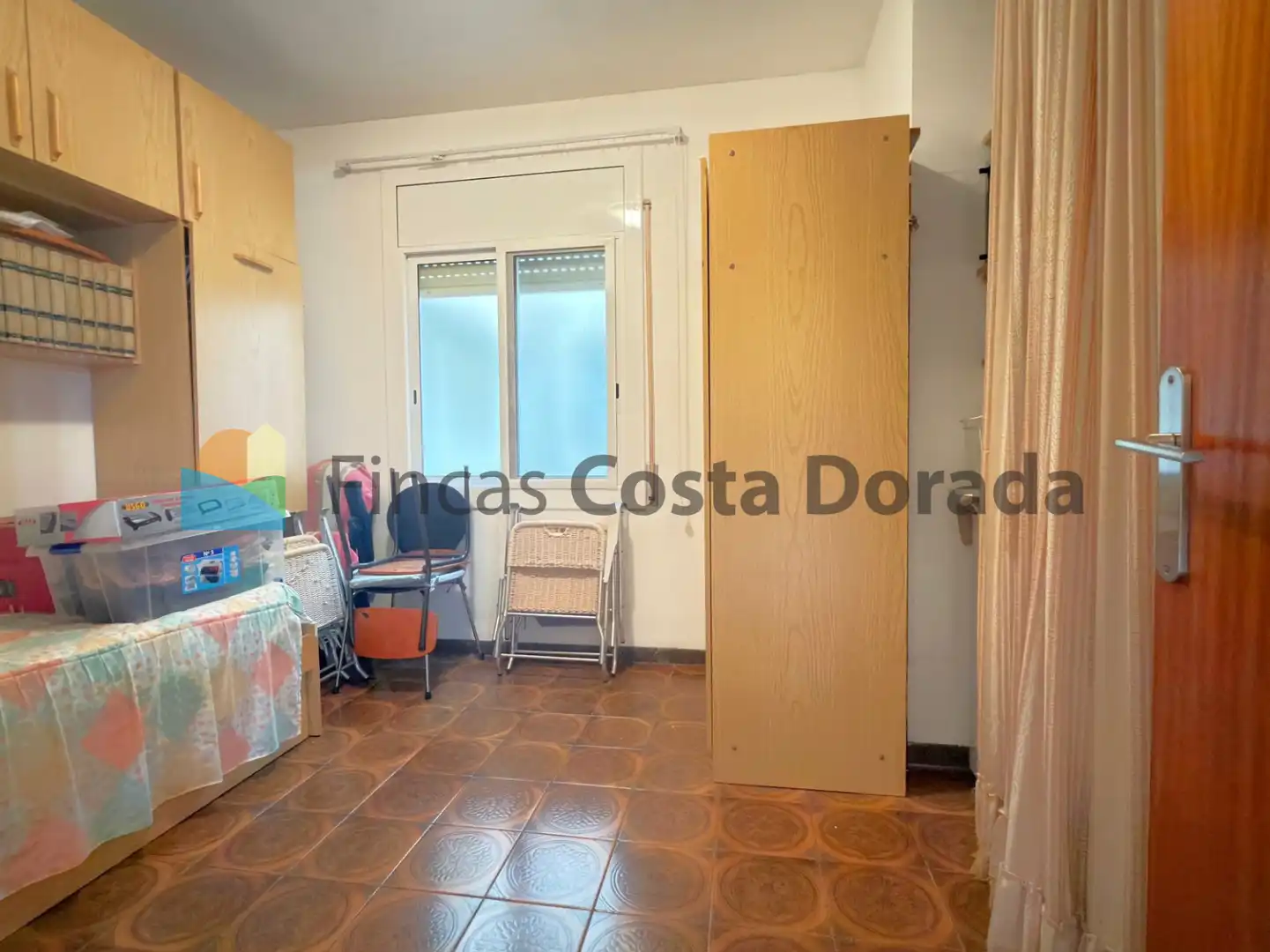 Schlafzimmer von Wohnung zum Verkauf in Cubelles mit Klimaanlage, Terrasse und Möbliert