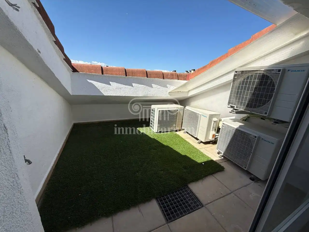 Garden of Duplexes for sale in Lloret de Mar  with Air Conditioner, Terrace and Community pool